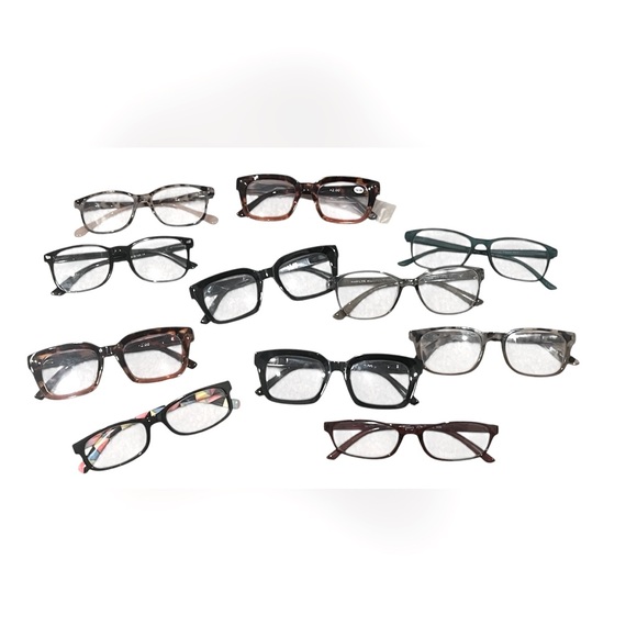 Accessories - Lot of 11 Pairs of 2.0 Readers plus bonus glasses case